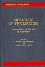 Tapa de Meanings of the medium