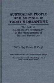 Tapa de Australian People and Animals in Today's Dreamtime
