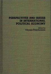 Tapa de Perspectives and issues in international political economy