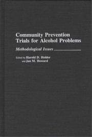 Tapa de Community prevention trials for alcohol problems
