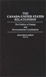 Tapa de The Canada-United States Relationship