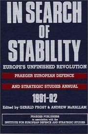 Tapa de In search of stability