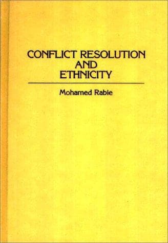 Tapa de Conflict resolution and ethnicity