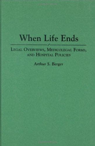 Tapa de When life ends