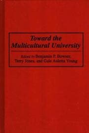 Tapa de Toward the multicultural university