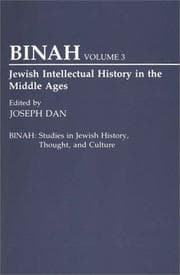 Tapa de Jewish intellectual history in theMiddle Ages