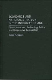 Tapa de Economics and national strategy in the information age