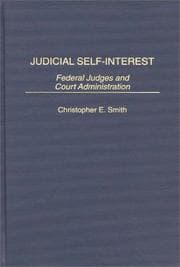 Tapa de Judicial self-interest