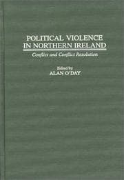 Tapa de Political Violence in Northern Ireland