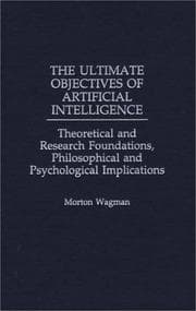 Tapa de The ultimate objectives of artificial intelligence
