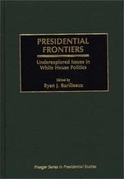 Tapa de Presidential Frontiers
