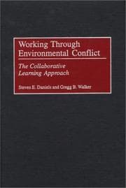 Tapa de Working through environmental conflict