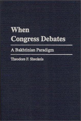 Tapa de When Congress Debates