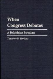 Tapa de When Congress Debates