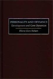 Tapa de Personality and deviance