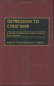 Tapa de Depression to Cold War
