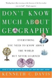 Tapa de Don't know much about geography