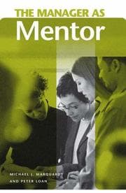 Tapa de The manager as mentor
