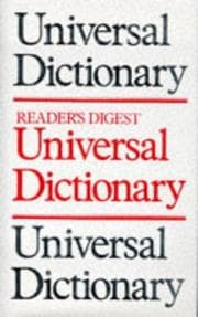 Tapa de Universal Dictionary