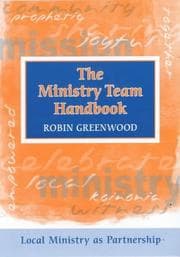 Tapa de The Ministry Team Handbook