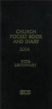 Tapa de Church Pocket Book and Diary 2005