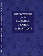 Tapa de Intercessions for the Calendar of Saints And Holy Days