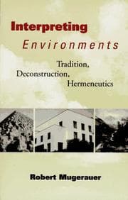 Tapa de Interpreting environments