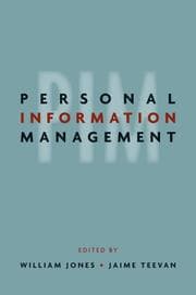 Tapa de Personal Information Management