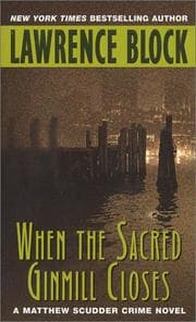 Tapa de When the Sacred Ginmill Closes