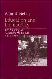 Tapa de Education and democracy