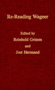 Tapa de Re-reading Wagner