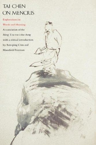 Tapa de Tai Chen on Mencius