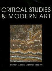 Tapa de Critical studies and modern art