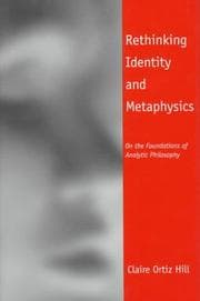 Tapa de Rethinking identity and metaphysics