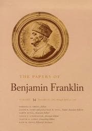 Tapa de The Papers of Benjamin Franklin, Vol. 34: Volume 34