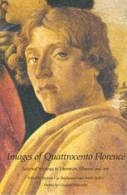 Tapa de Images of quattrocentro Florence