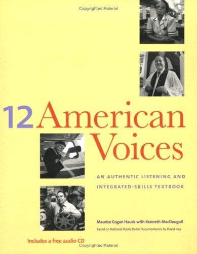 Tapa de 12 American voices