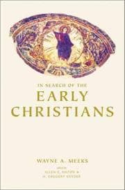 Tapa de In search of the early Christians