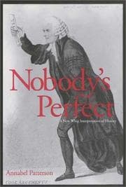 Tapa de Nobody's perfect