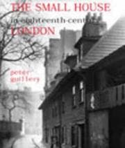 Tapa de The small house in eighteenth-century London