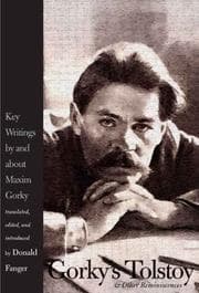 Tapa de Gorky's Tolstoy & other reminiscences