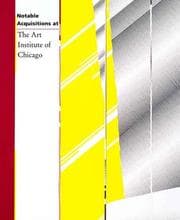 Tapa de Notable Acquisitions at the Art Institute of Chicago (Museum Studies)