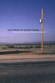 Tapa de The price of everything--