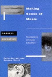 Tapa de Making sense of music