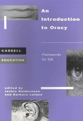 Tapa de An Introduction to Oracy
