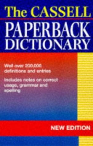 Tapa de The Cassell paperback dictionary