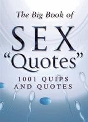 Tapa de The Big Book of Sex "Quotes"