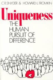 Tapa de Uniqueness, the human pursuit of difference