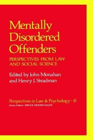 Tapa de Mentally disordered offenders