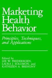 Tapa de Marketing health behavior